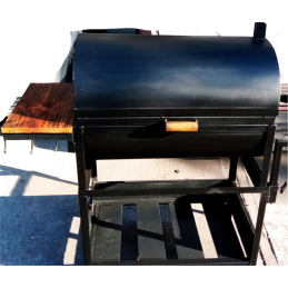 🔥 Asador de Carbón Tipo Barril 80x40 Resistente y Duradero ¡La Parrilla Perfecta para un Asado Saboroso y Auténtico! 🥩"